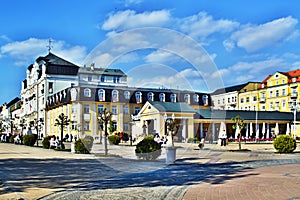 Colonnade Cafe in Frantiskovy Lazne